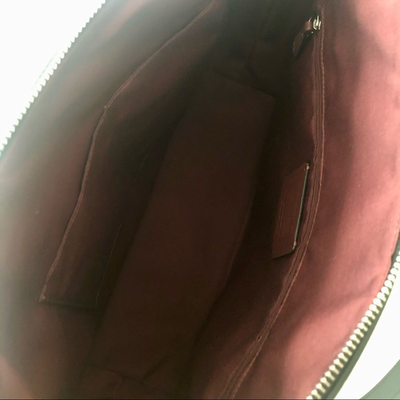 SOLD Coach Gallery Tote Black Floral Purse Wallet Set - Picture 5 of 12